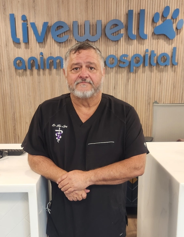 Dr. Ken López Livewell Animal Hospital of Chevy Chase's Founding Lead DVM, Dr. Ken López
